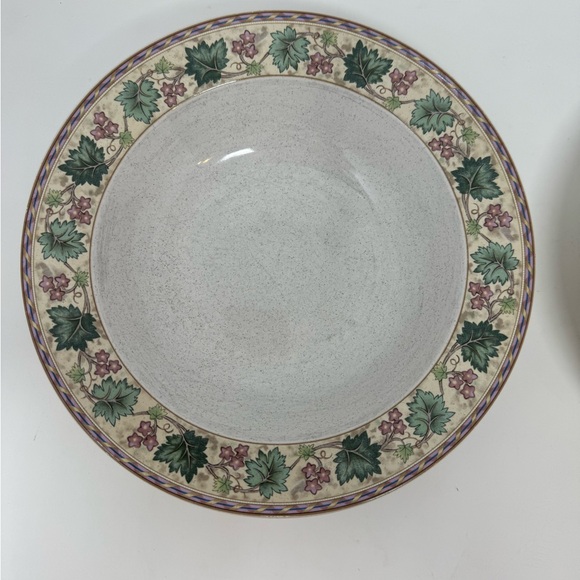 Christopher Stuart "Berkshire" 8 1/4 Inch Rimmed Soup Bowl Set of 2 Vintage GHA1 - Picture 2 of 6